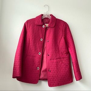 Talbots Pink Quilted Jacket